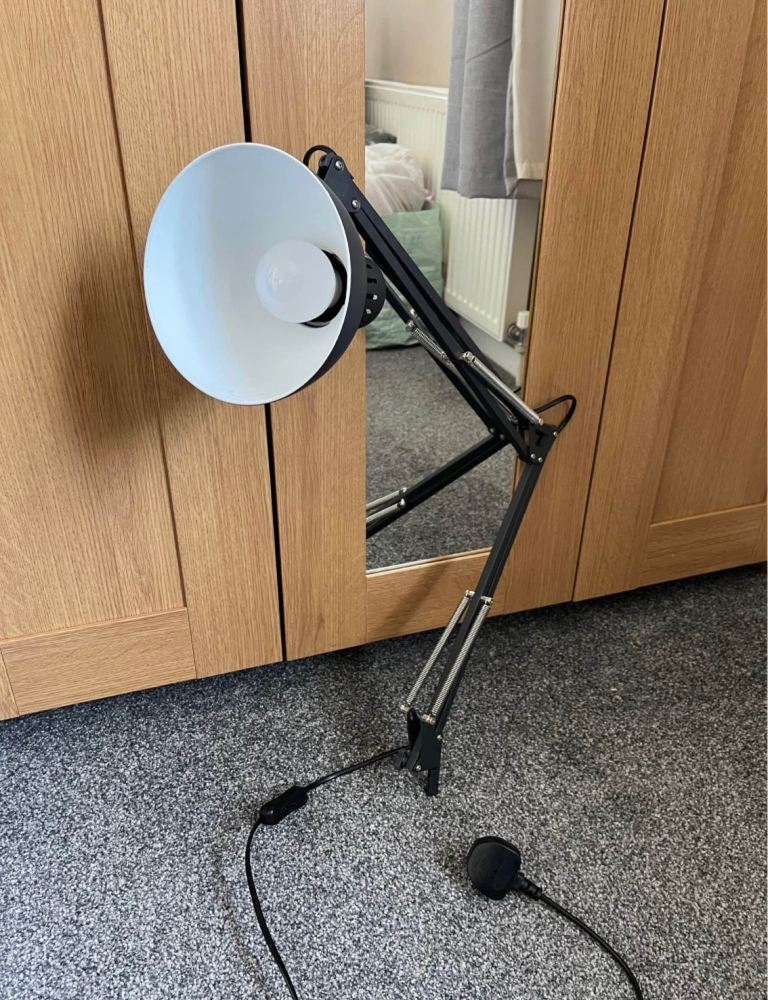Ikea Tertial Work Lamp - Desk Lamp Dark Gray