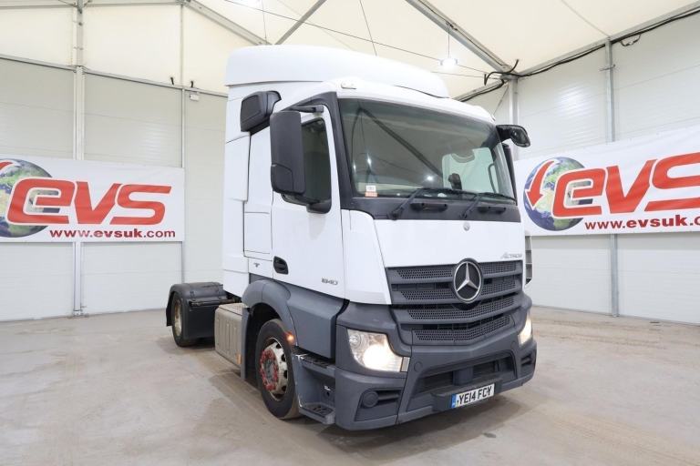 2014 (14 PLATE) Mercedes Benz Actros 1840 4x2 Euro 6 Tractor Units