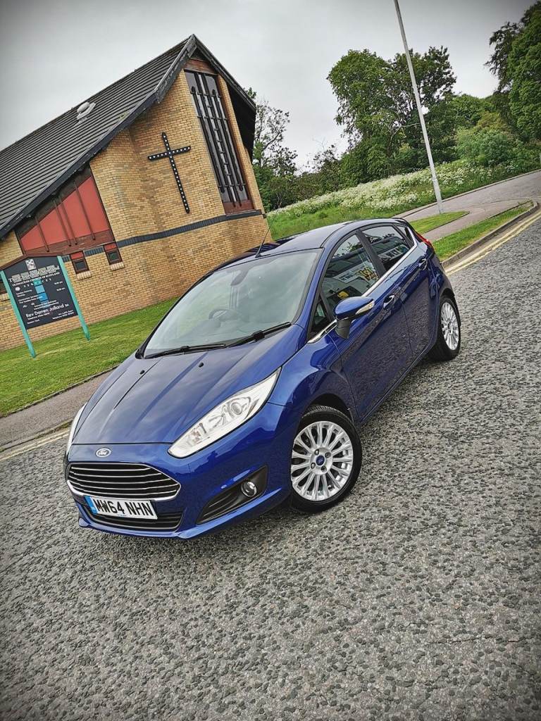 2015 FORD FIESTA TITANIUM...ULEZ...£20 TAX...1.0 PETROL...100 BHP...5 SPEED...2 OWNERS...FULL MOT