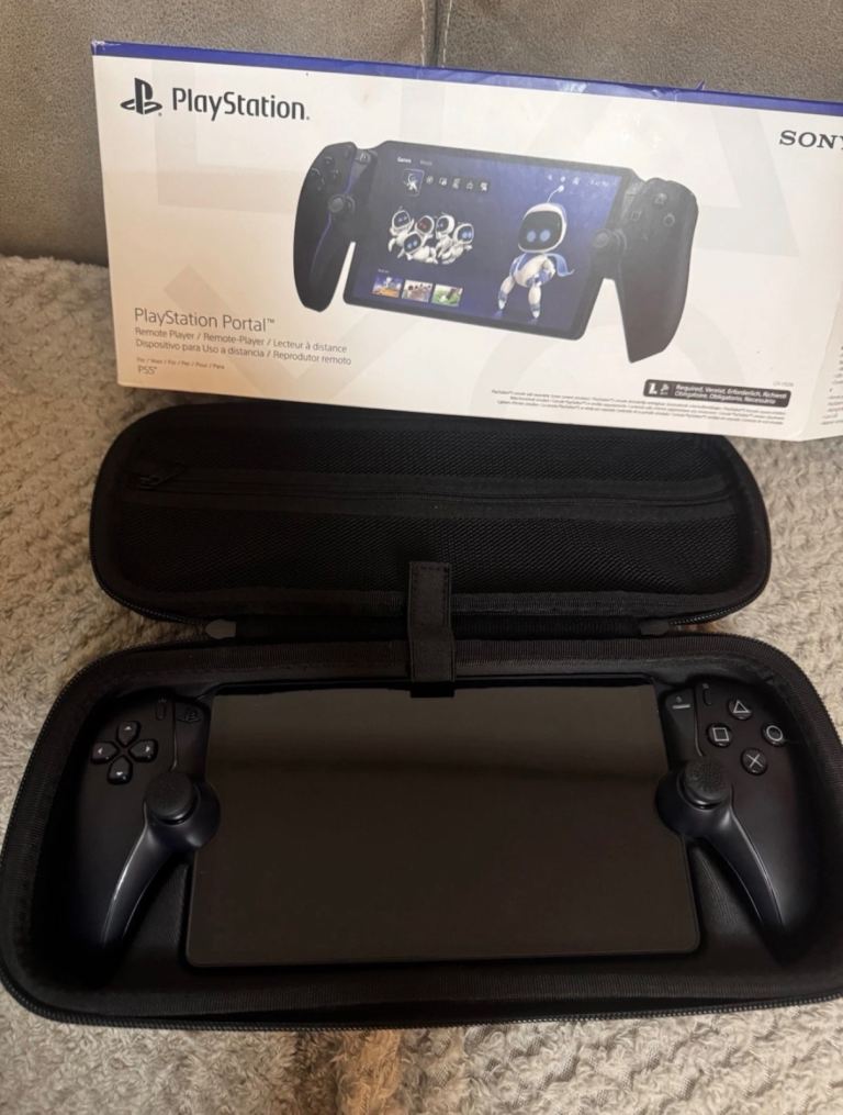 Sony PlayStation Portal - Midnight Black - Boxed - With Carry Case