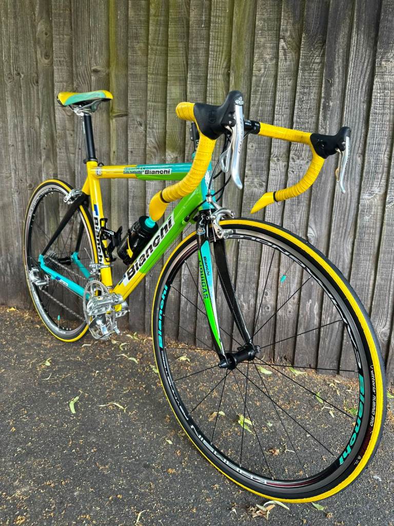 BH BIANCHI LIQUIIGAS 1885 Tour Road Bike Par Carbon 54 cm Pristine