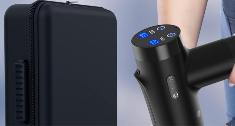 Massage Gun 6 Massage Heads & Case