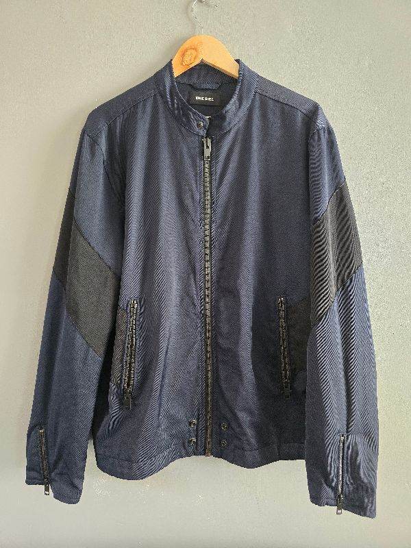 image for Diesel J Gulf Moto Racer Jacket Navy