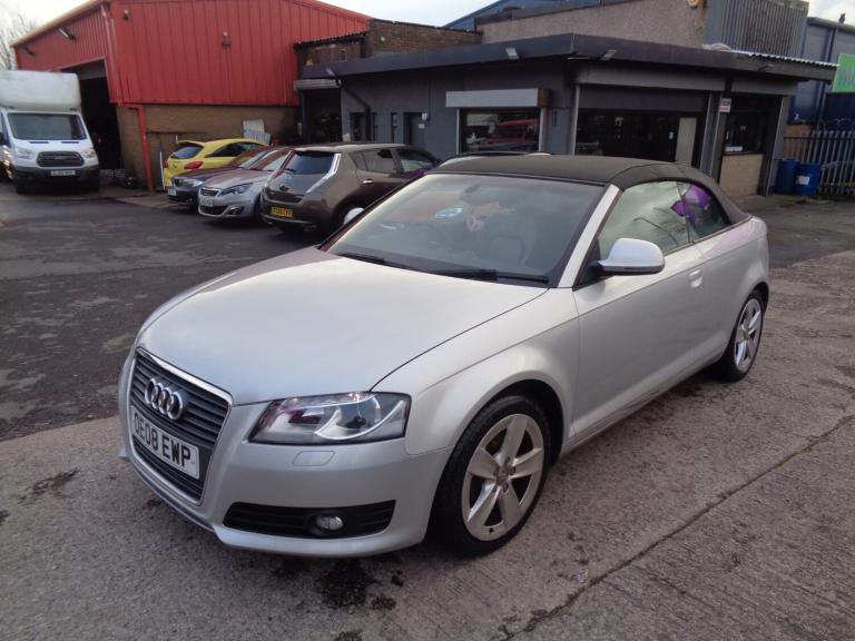 2008 Audi A3 1.8 T FSI Sport 2dr CONVERTIBLE Petrol Manual