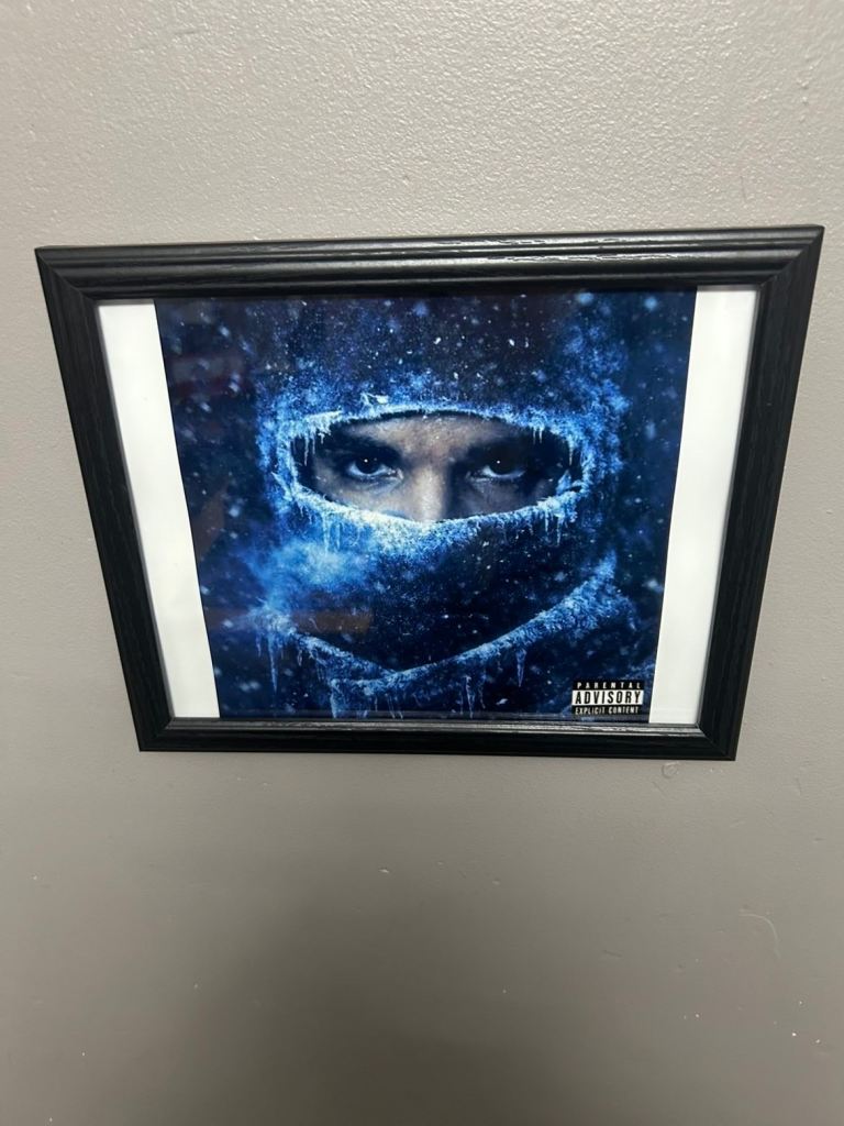 Framed Music Album Art Print – As Good As New