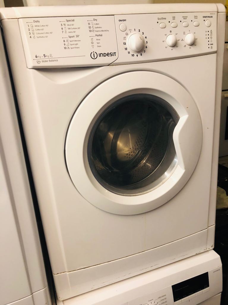 🚚 indesit 6KG wash & 5kg dry water balance washer dryer  can deliver £145