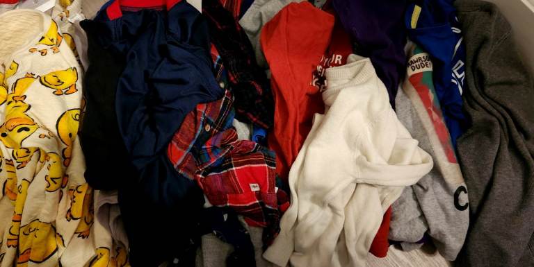 Bag of Baby/Kid summer/winter clothes bundle boy 4 to 6 years old kids