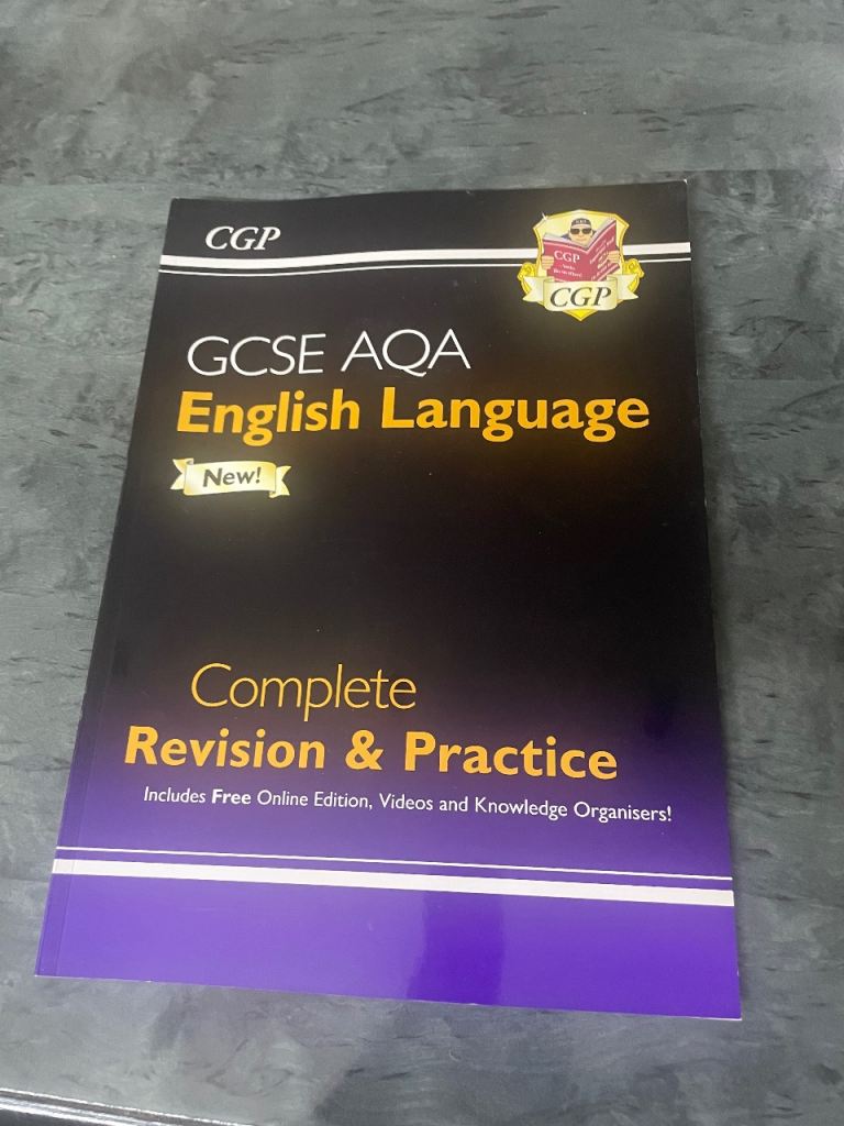 CGP GCSE AQA English Language Revision & Practice Book – New