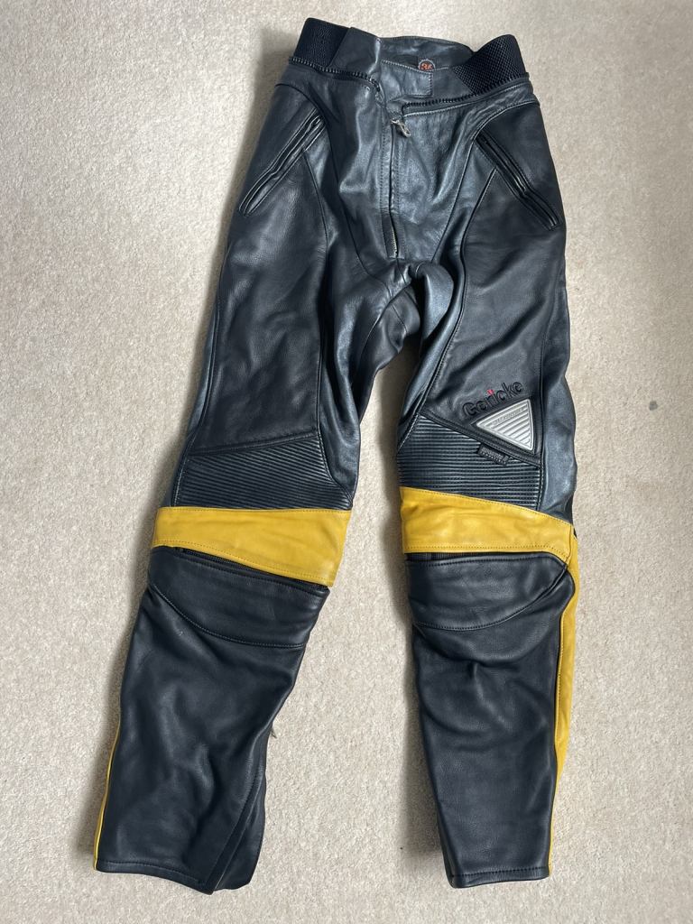 Ladies Hein Gericke motorbike leathers 