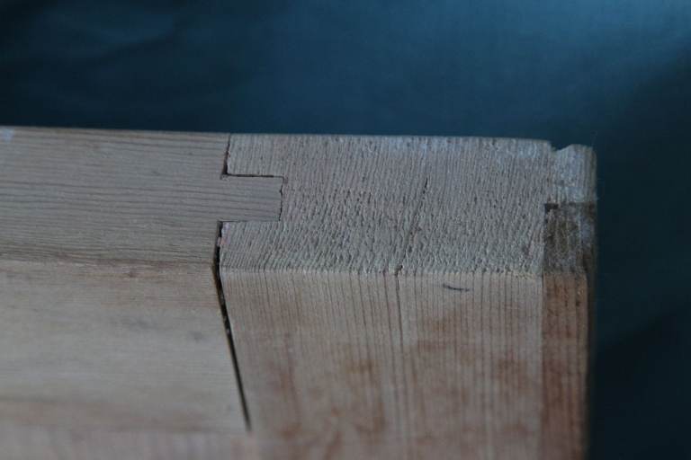 Stripped Pine Cupboard Door