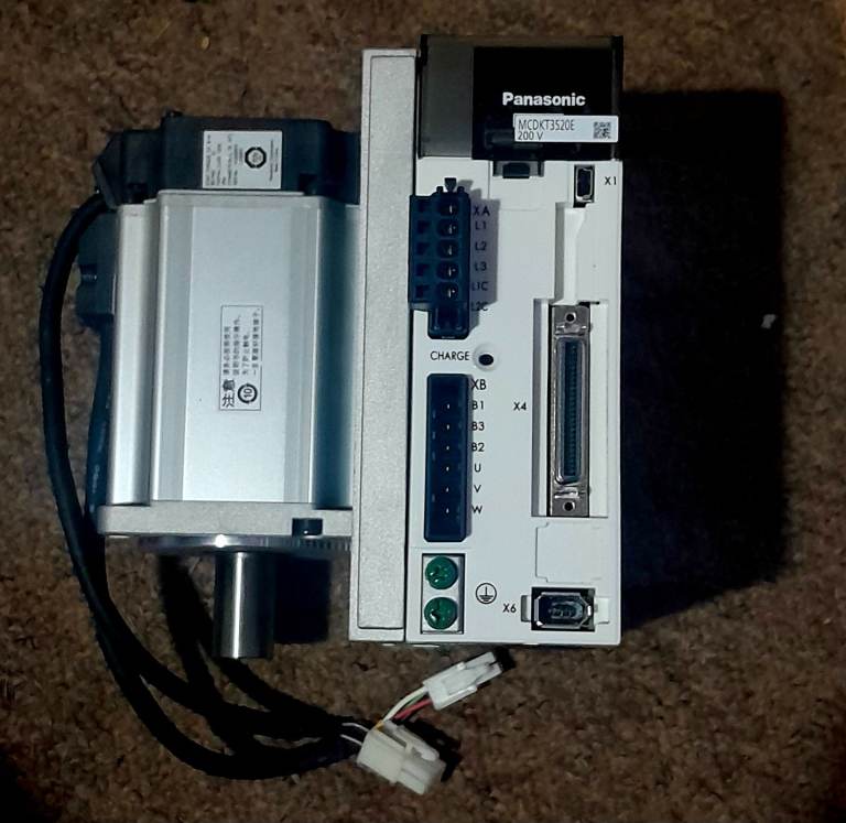 ​Panasonic MINAS A5 Servo Set MCDKT3520E Driver + MHMJ082G1U Motor 750W UK STOCK
