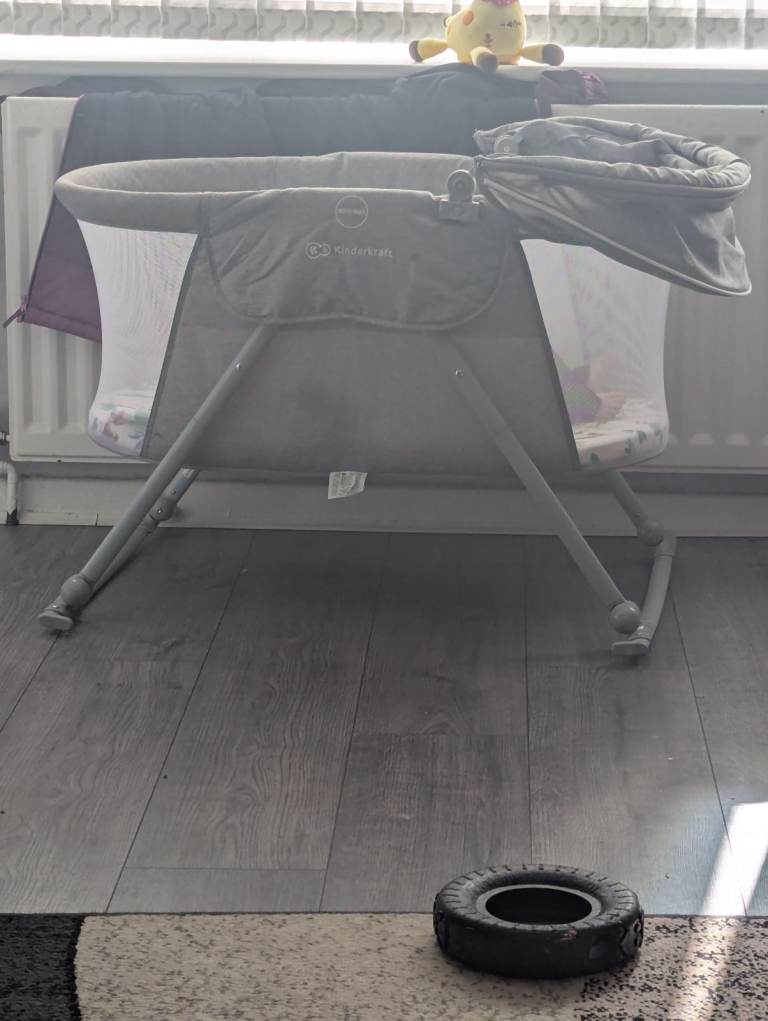 Kinderkraft Sleep Travel Cot / Bedside Crib - Good Condition