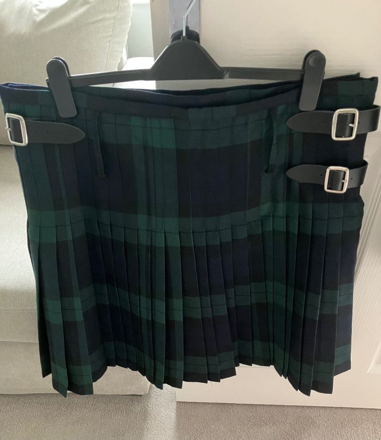 **Brand New** 8 Yard Black Watch Kilt - Tartan Army World Cup Scotland
