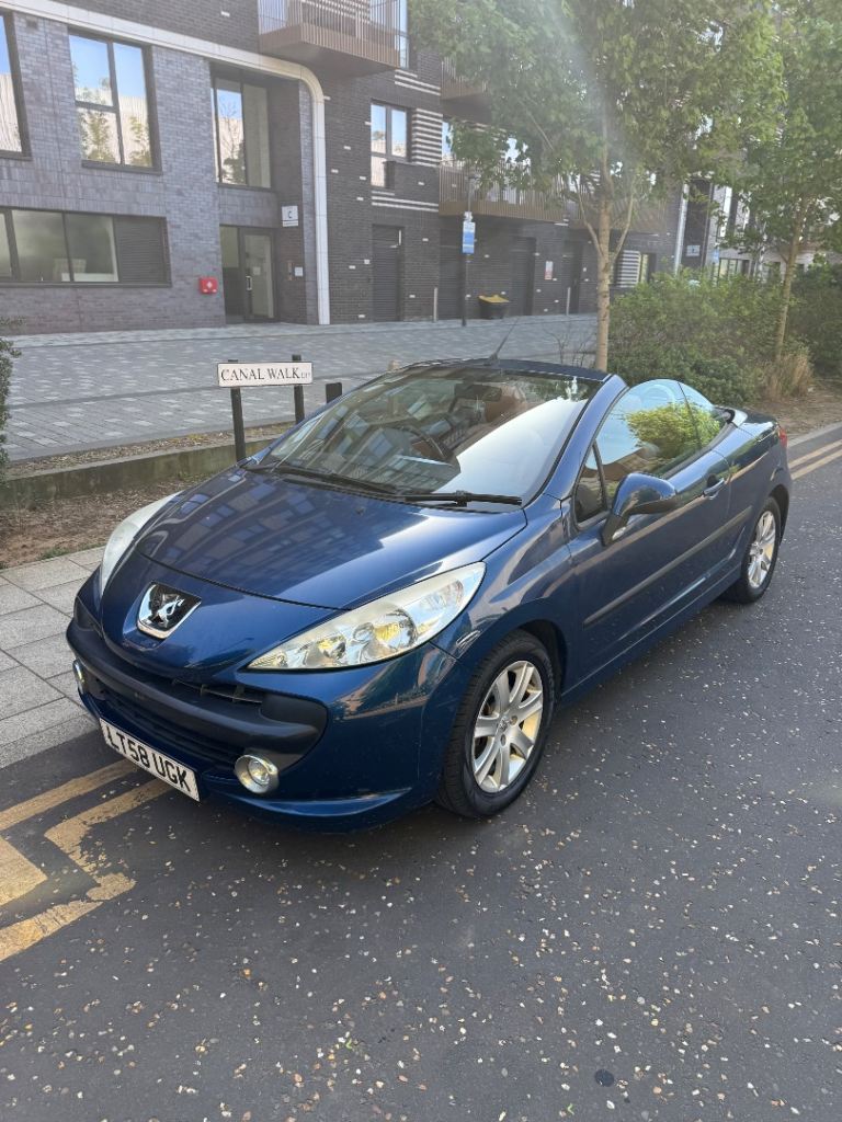 Peugeot, 207, Convertible, 2009, Automatic, 1598 (cc), 2 doors, Low mlg 59 k, Long Mot