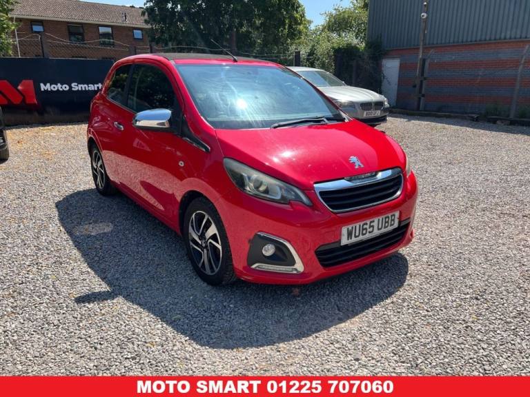2015 65 PEUGEOT 108 1.2 PURETECH ALLURE TOP! 3DR PETROL MANUAL EURO 6 (82 PS)