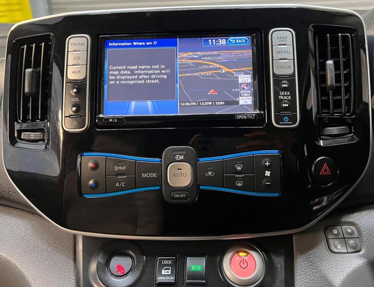 2016 Nissan eNV200 Evalia Tekna Auto 5dr (Rapid Plus, 7 Seat) MPV Electric Automatic