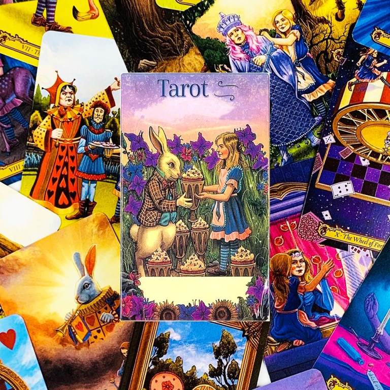 🎴The Gentle Thrills Tarot  78-Card Traditional Tarot Deck with Beautiful Illustrations 