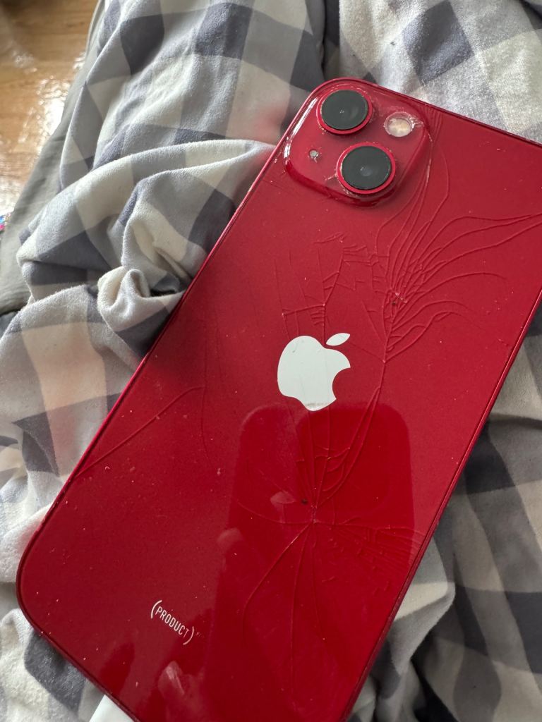 iPhone 11 in red