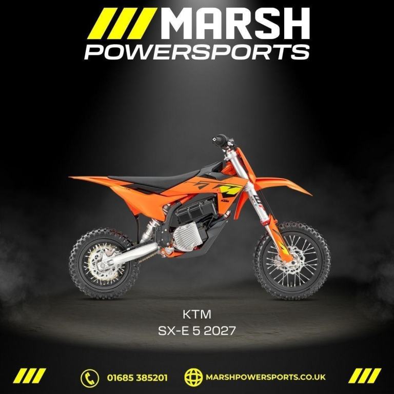 KTM SX-E 5 2027 - KTM Main Dealer - Reserve Now!