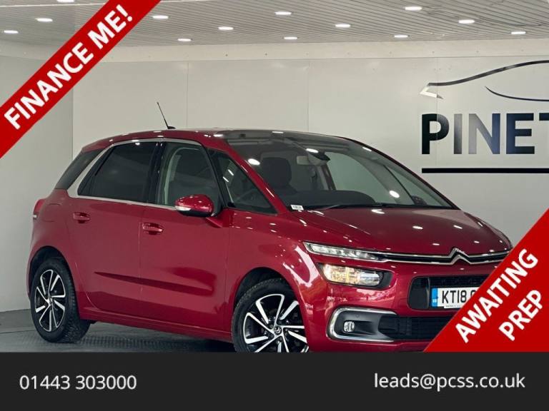 2018 Citroen C4 Picasso 1.2 PureTech Feel MPV 5dr Petrol Manual Euro 6 (s/s) (130 ps) MPV Petrol ...