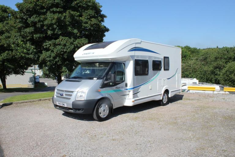 2013 "13" Reg Chausson Flash 22 Compact 5/6 Berth Motorhome, Fixed Rear Bunks