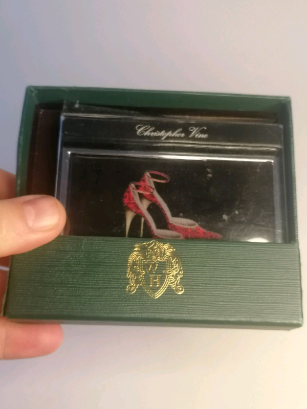 Elegant stainless steel, BUSINESS card case. New. 