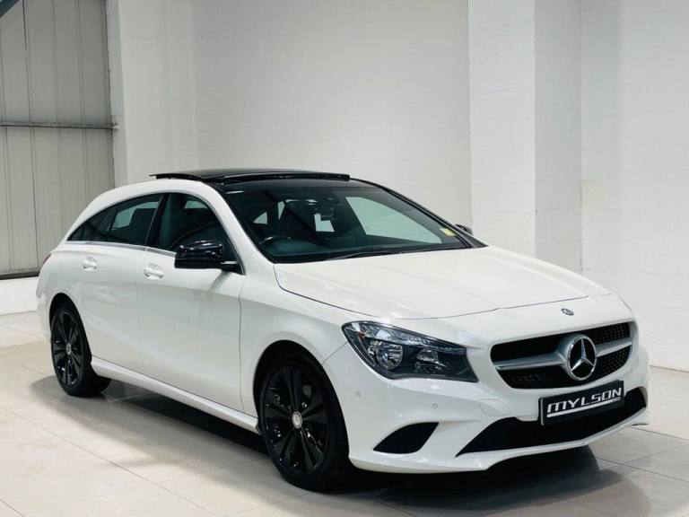 MERCEDES-BENZ CLA180 SPORT SHOOTING BRAKE PETROL MANUAL WHITE 2016 PETROL ESTATE