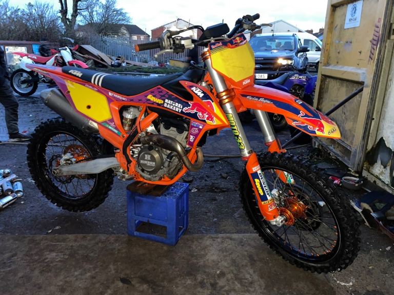 KTM 250 SX-F 2021 TROY LEE DESIGN LIMTED EDITION 