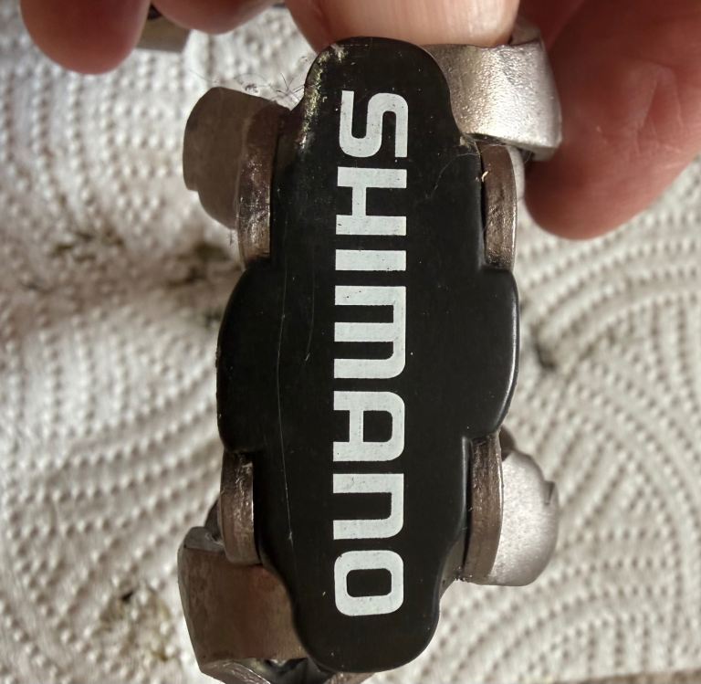 Shimano SPD PD-M520 Bike Pedals - Black, Good Condition