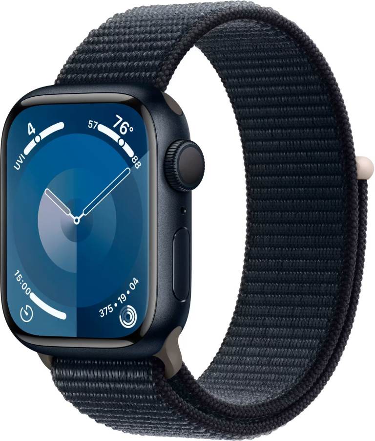 Apple Watch Series 9 and 45mm Iwatch charging cable original sports strap box as new. 100% battery 