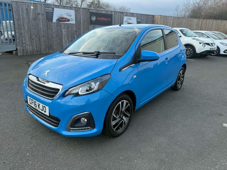 2016 Peugeot 108 1.2 PureTech Allure 5dr HATCHBACK Petrol Manual