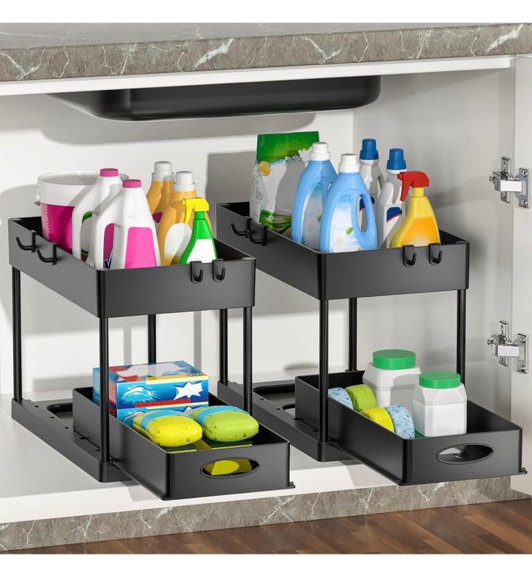 Under sink storage 2 pack