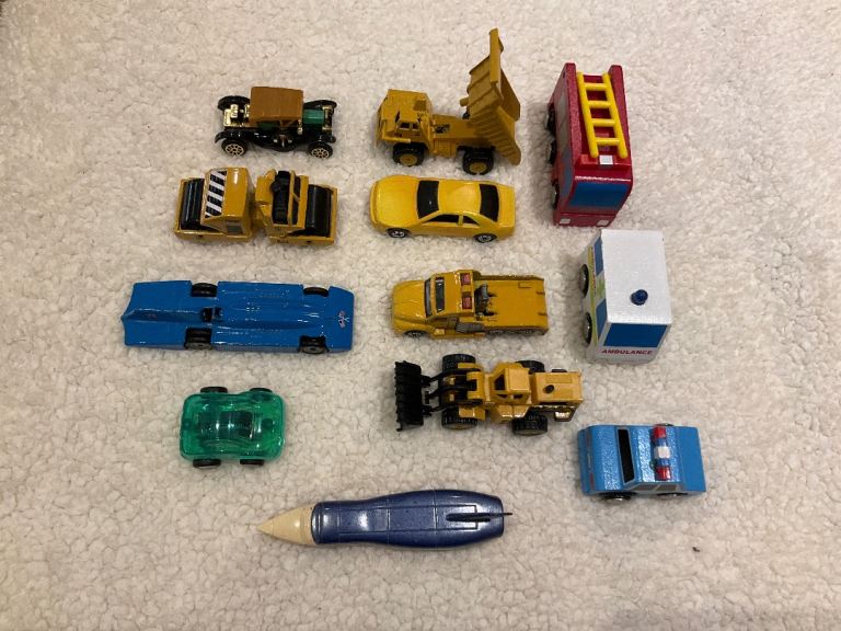 Small cars/vehicles £1 each, lorries, motorbike and tractor £2 each