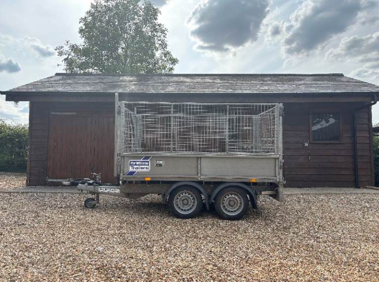 Ifor Williams LT85, 2.4mx1.5m, flat bed dropside trailer, up to 2,000kg. No VAT