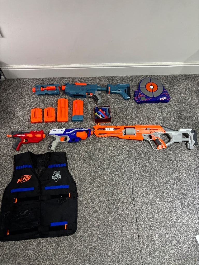 Kids Nerf Gun Bundle