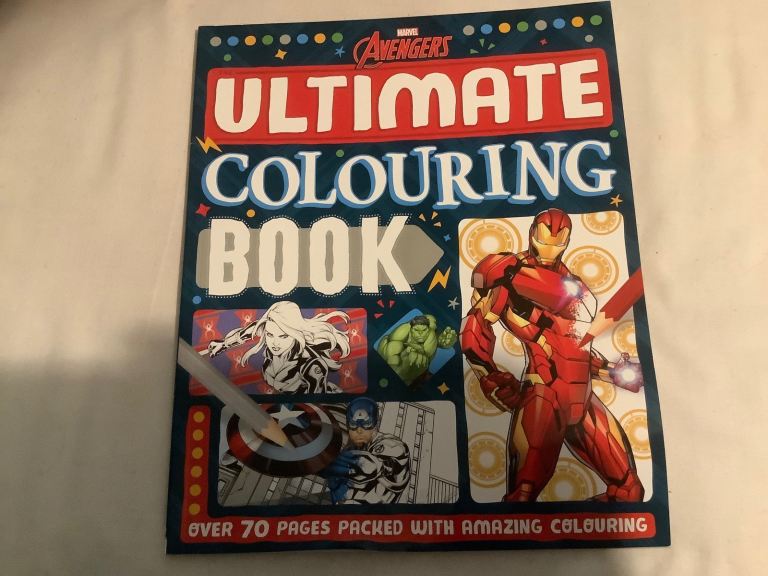 Avengers colouring book 