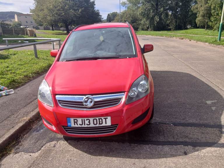 Vauxhall, ZAFIRA, MPV, 2013, Manual, 1598 (cc), 5 doors