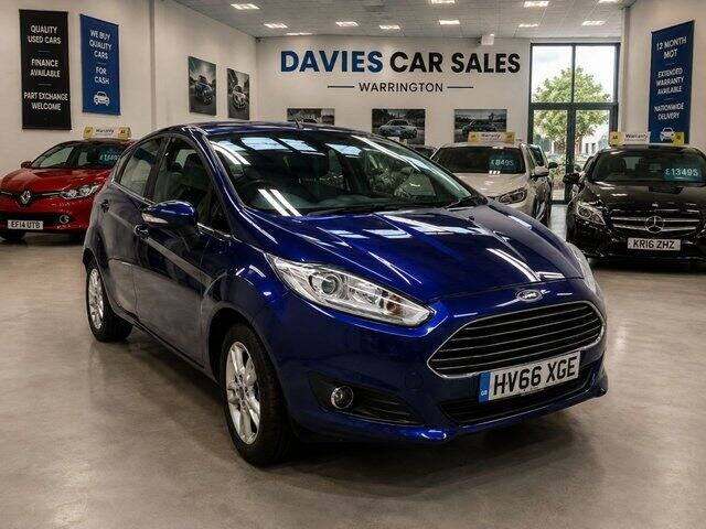 2016 66 FORD FIESTA 1.25 ZETEC HATCHBACK 5DR PETROL MANUAL EURO 6 (82 PS)