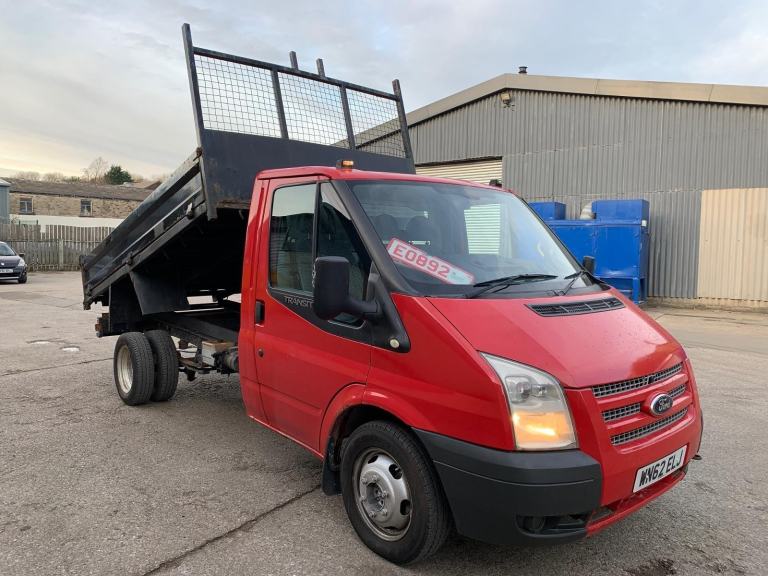 2012 Ford Transit T350 2.2 TDCI TWIN WHEEL SINGLE CAB TIPPER. LAST OF THE MK7s 