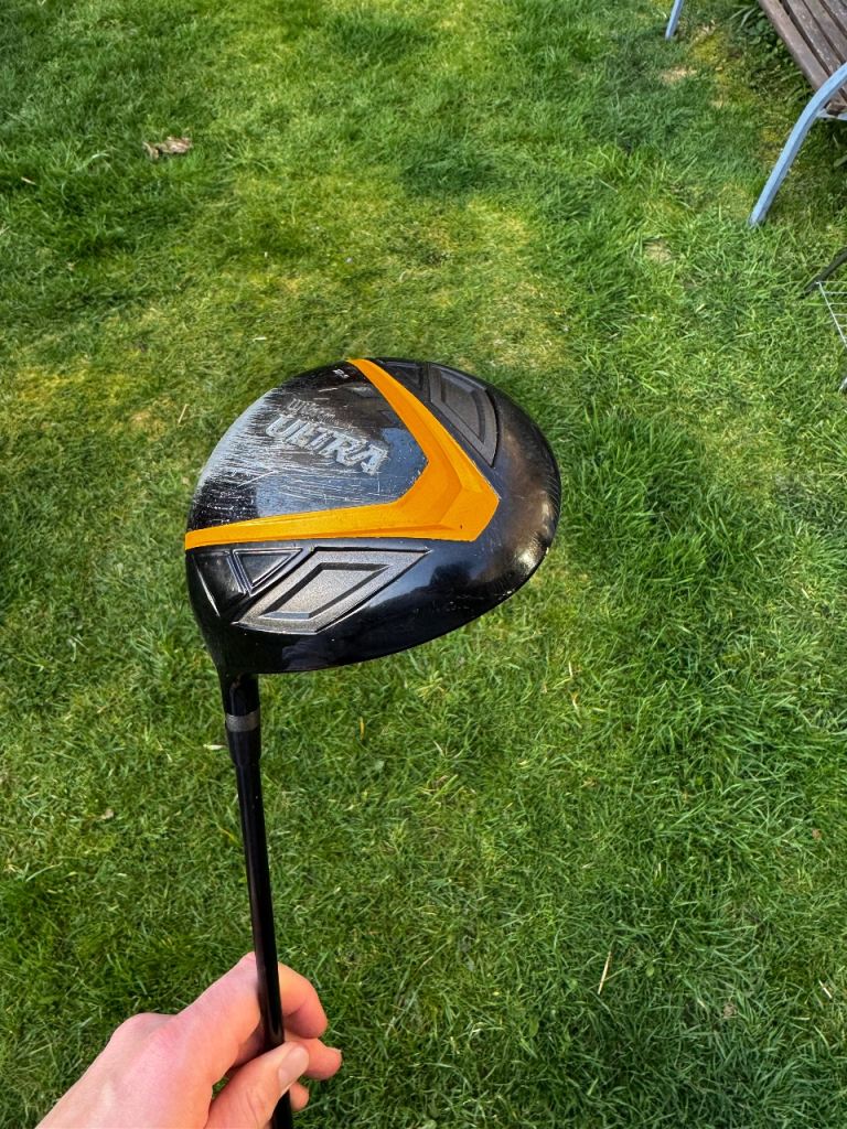 Left handed driver and 4 hybrid