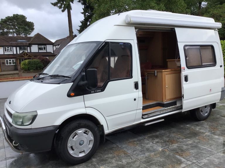 Ford, TRANSIT, 2001, 2402 (cc) camper Van automatic from factory