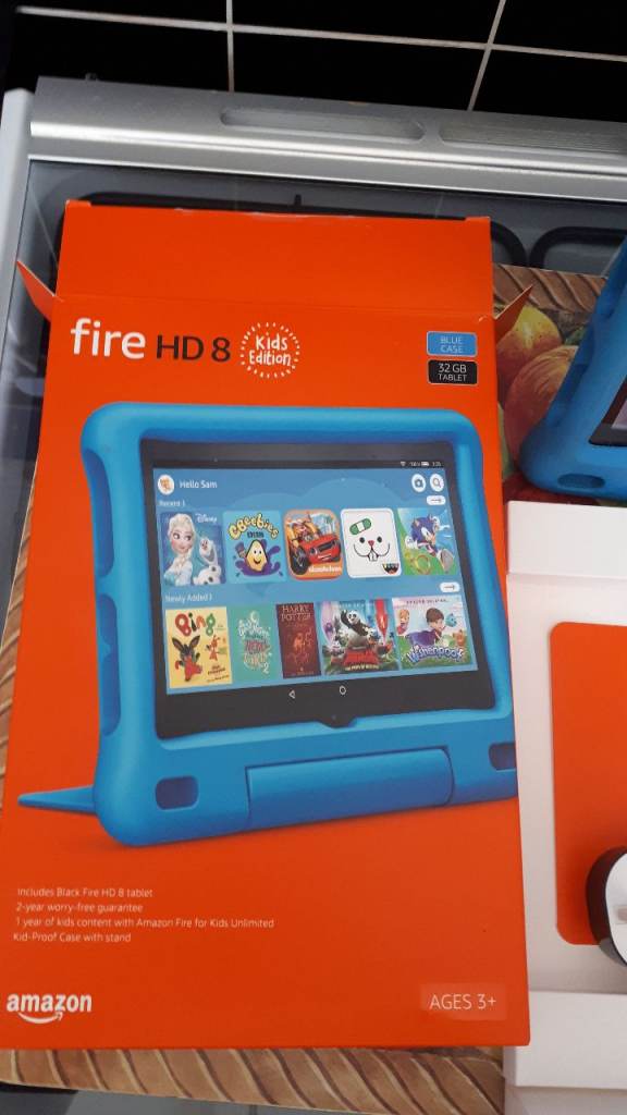 Amazon Fire HD 8 Kids Edition Tablet – Boxed