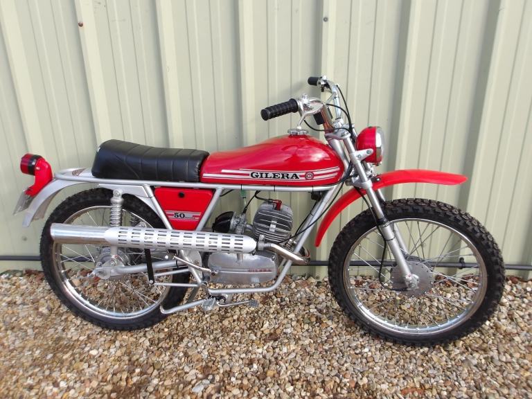 Gilera Touring 50cc 1972 Classic Italian 2 Stroke Sports Moped Tax & Mot Exempt 