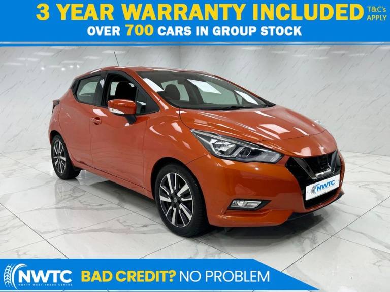 2018 Nissan Micra 0.9 IG-T Acenta Hatchback 5dr Petrol Manual Euro 6 (s/s) (90 ps) 1 FORMER O Hat...