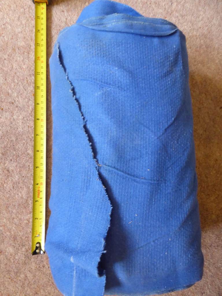 COTTON CLOTH MATERIAL FROM OLD CLOTH HAND DRYER - 30 metres +