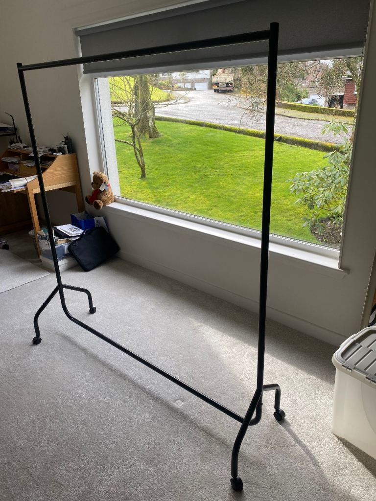 Large clothes rail