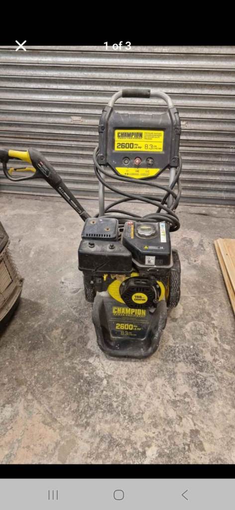 Champion power washer