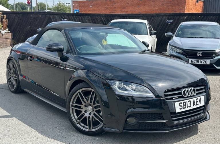 2013 Audi TT 2.0T FSI Quattro Black Edition 2dr S Tronic CONVERTIBLE PETROL Automatic