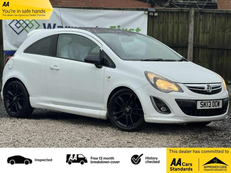 2013 Vauxhall Corsa 1.3 CDTi ecoFLEX Limited Edition 3dr HATCHBACK Diesel Manual