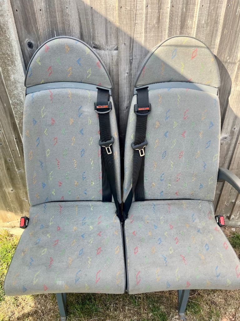 Double rear passenger bench seat